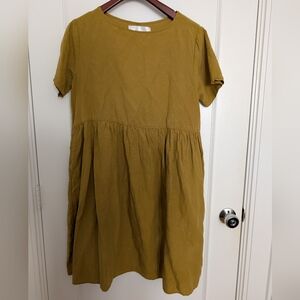 Tradlands Nico Dress in Dried Tobacco Size Medium